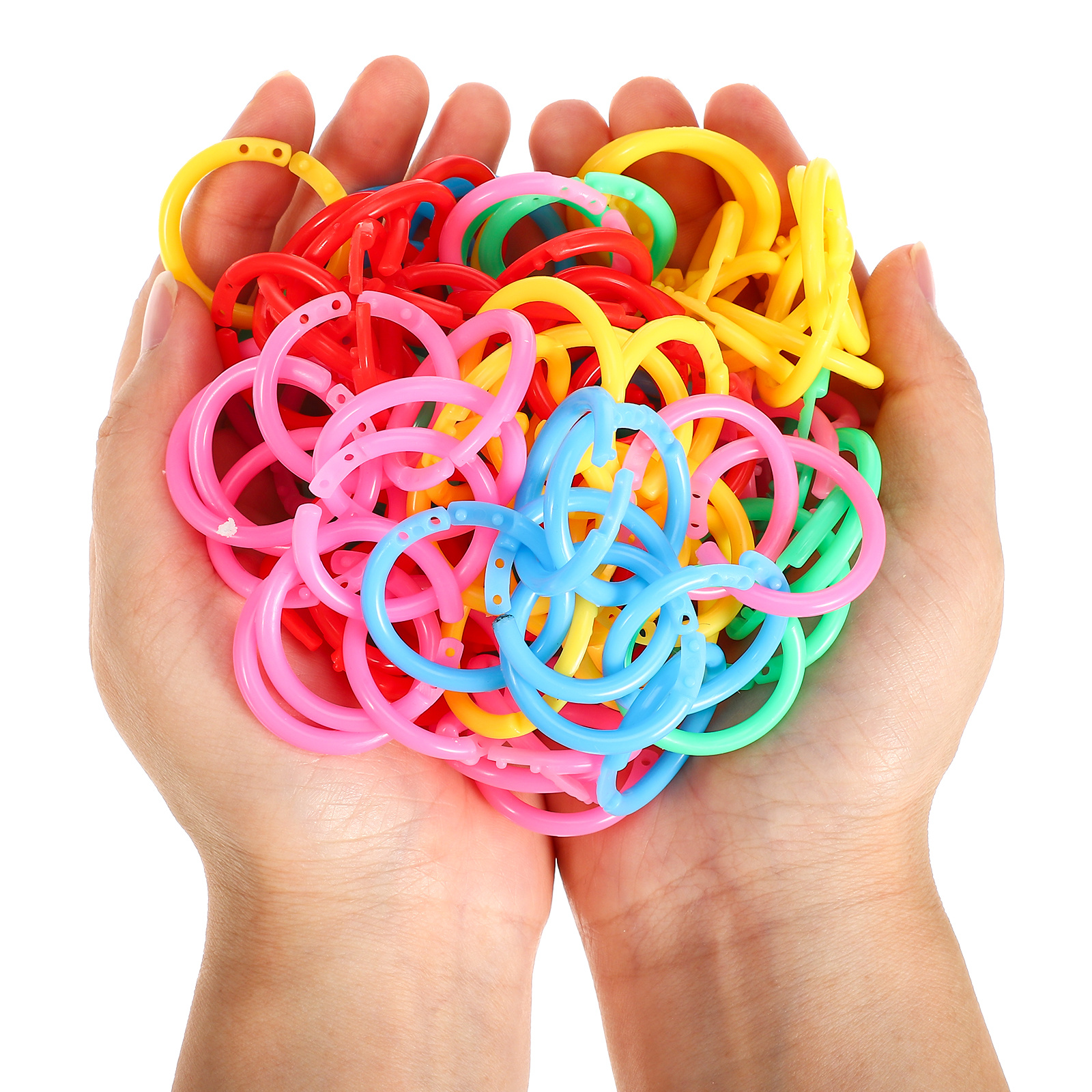 Board Game Book - 120Pcs Binding Rings Plastic Book Rings