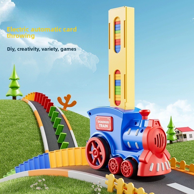 Board Game Hegemony - Electric Domino Train with Automatic Loading