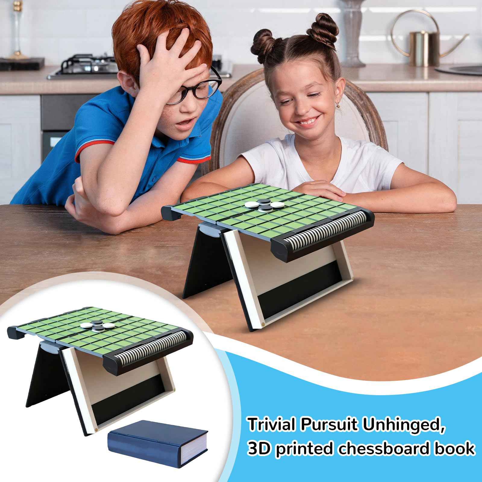 Board Game Yearbook - 3D Printed Board Book, Board Game
