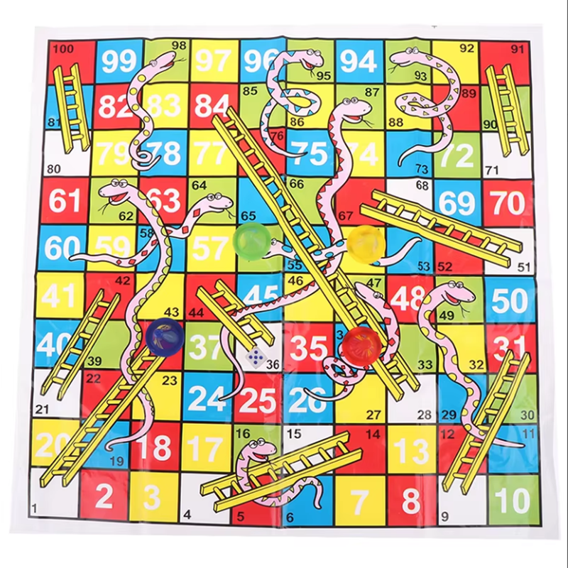 Board Game Quacks - Snake Ladder Flight Chess 38cm/14.96inch Interesting
