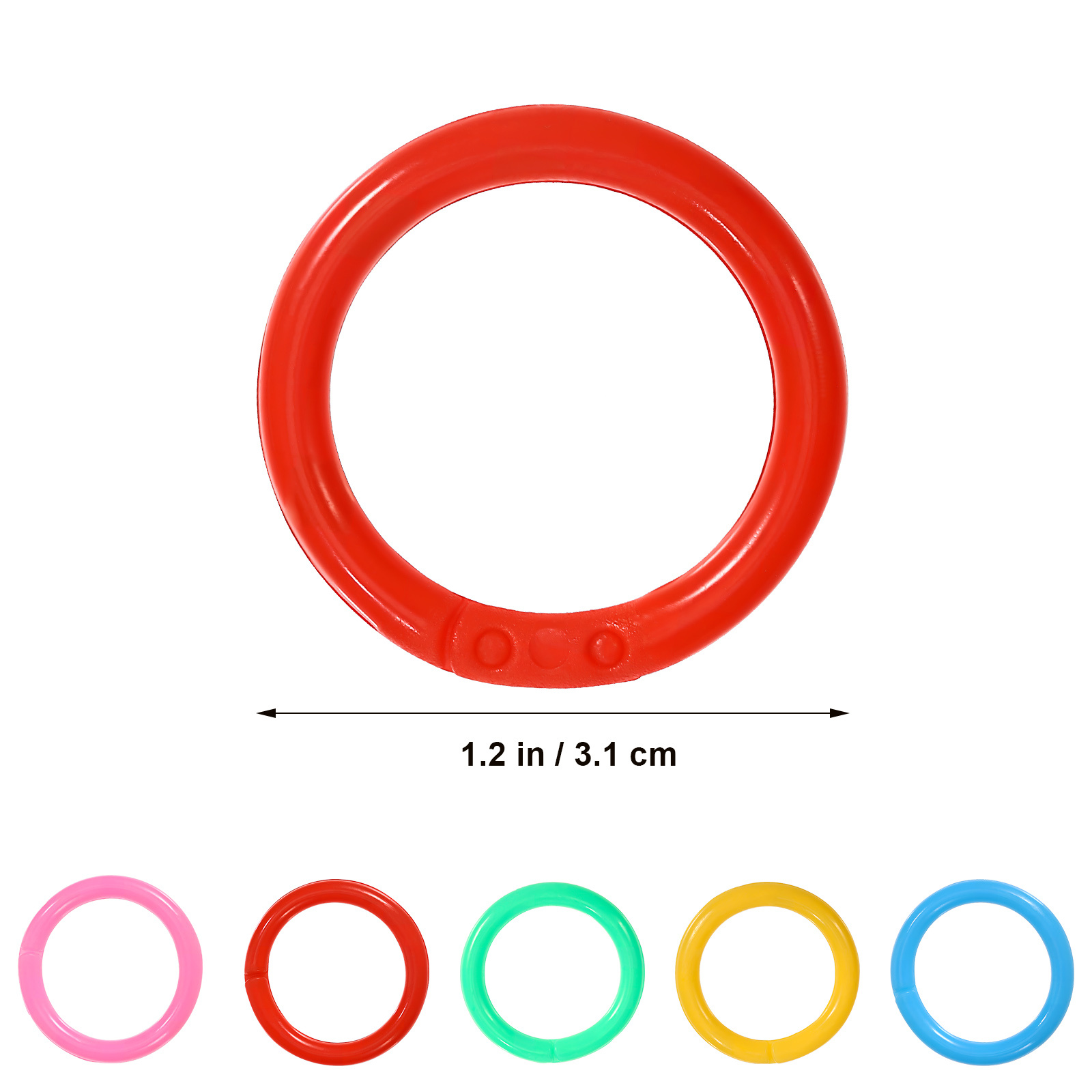 120Pcs Binding Rings Plastic B - Board Game Book review and price