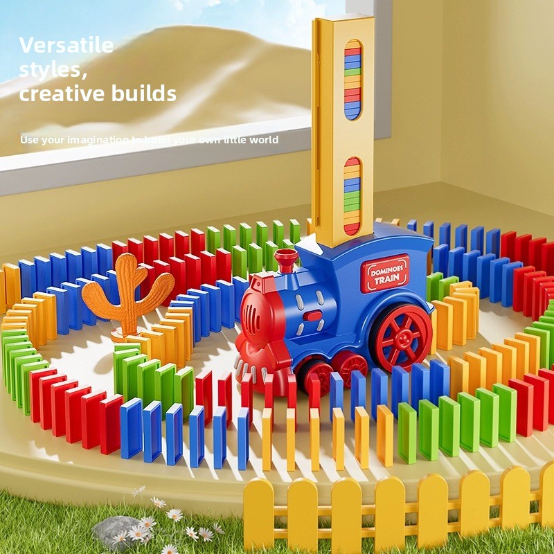 Electric Domino Train with Aut - Board Game Hegemony review and price
