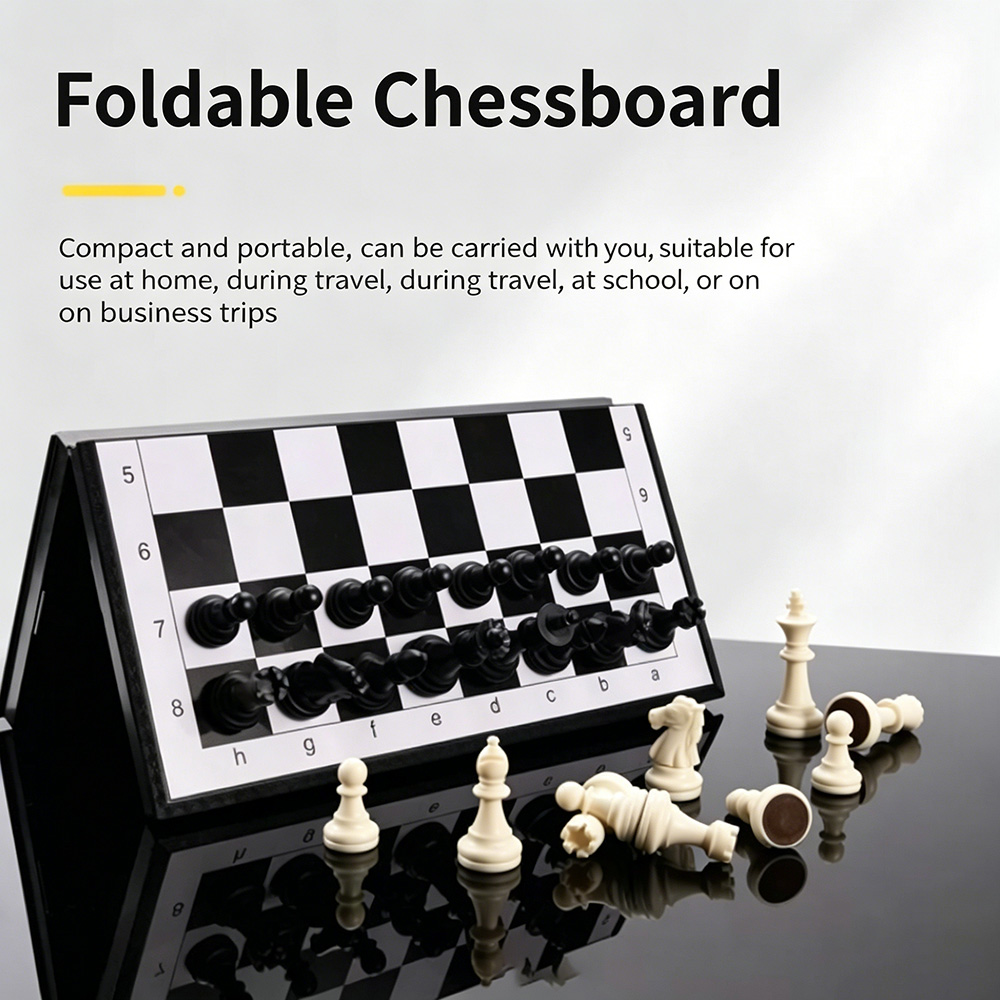 3-in-1 Magnetic Chess Set Boar - Board Game Quacks review and price