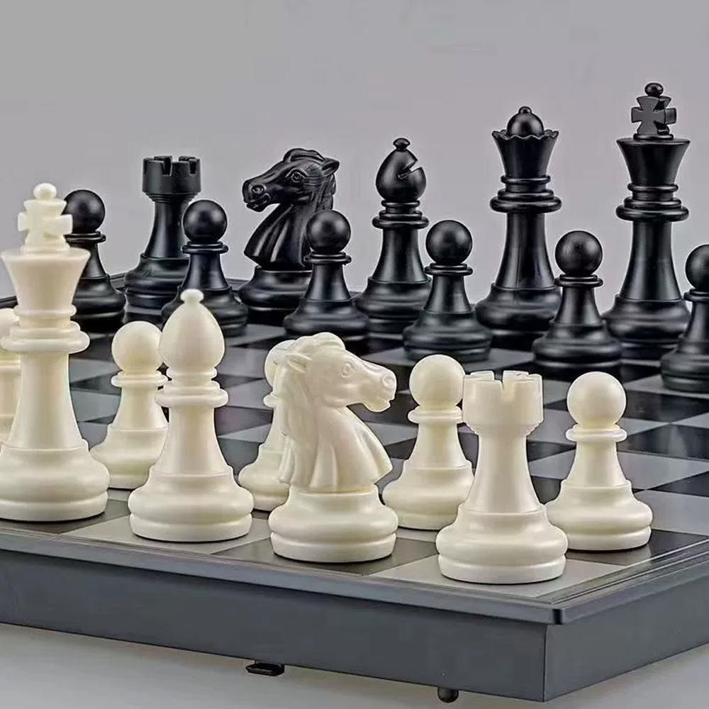 3-in-1 Magnetic Chess Set Boar - Board Game Quacks review and price