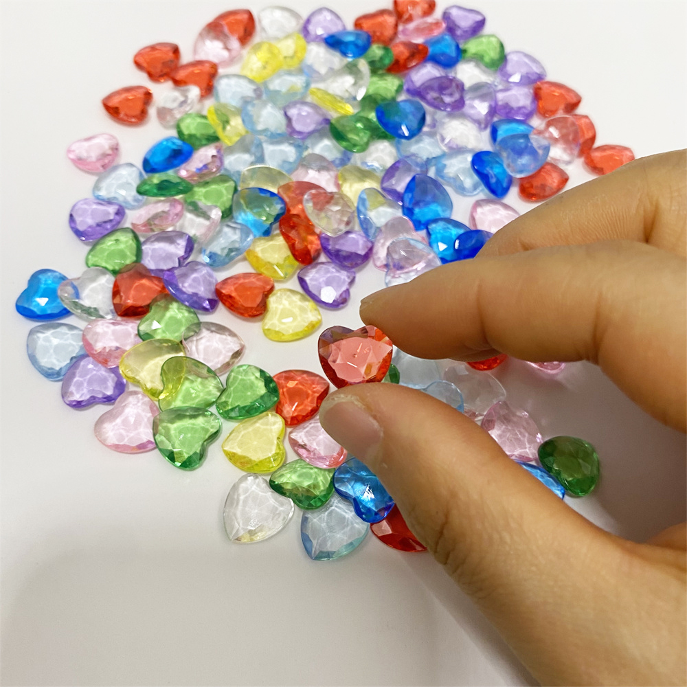 100PCS 12mm Acrylic Heart Shap - Board Game Hegemony review and price