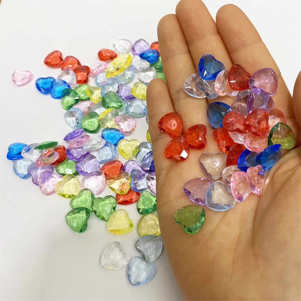 100PCS 12mm Acrylic Heart Shap - Board Game Hegemony review and price