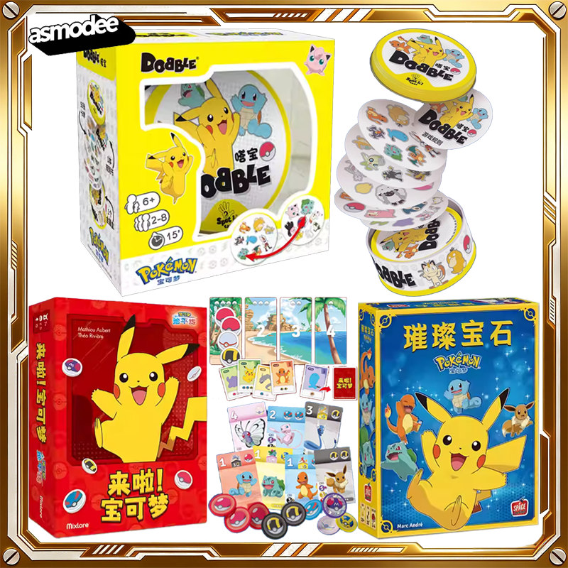 Asmodee Pokémon Board Games Do - Board Game Quacks review and price