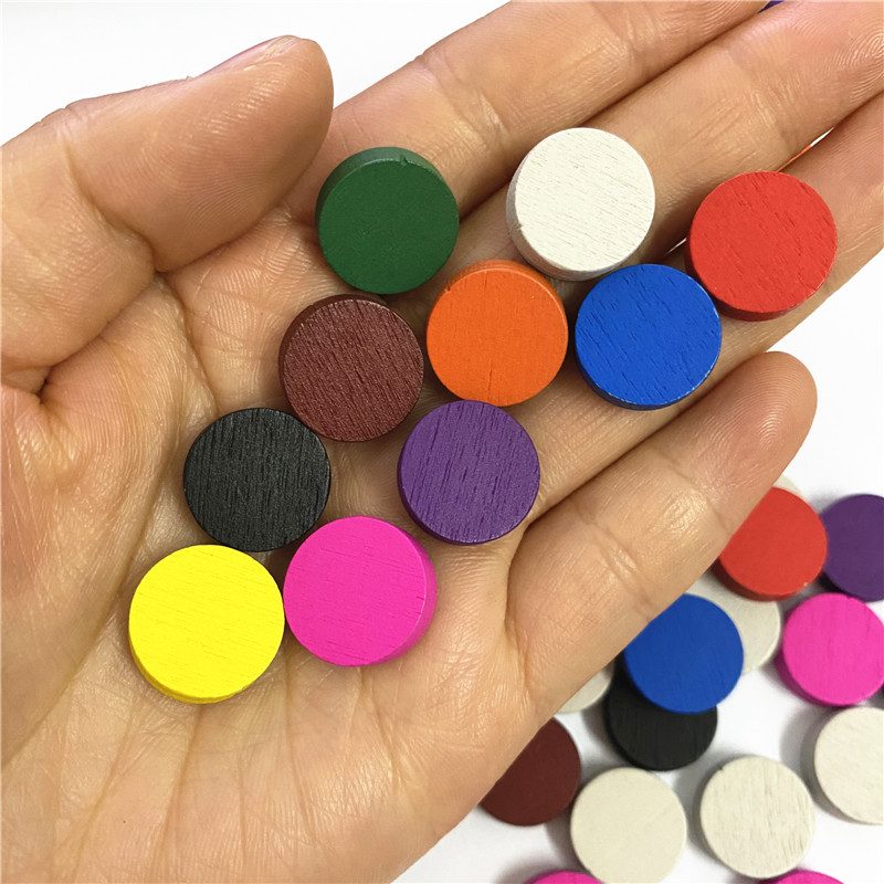 100pieces Diameter 15*5MM Wood - Board Game Hegemony review and price