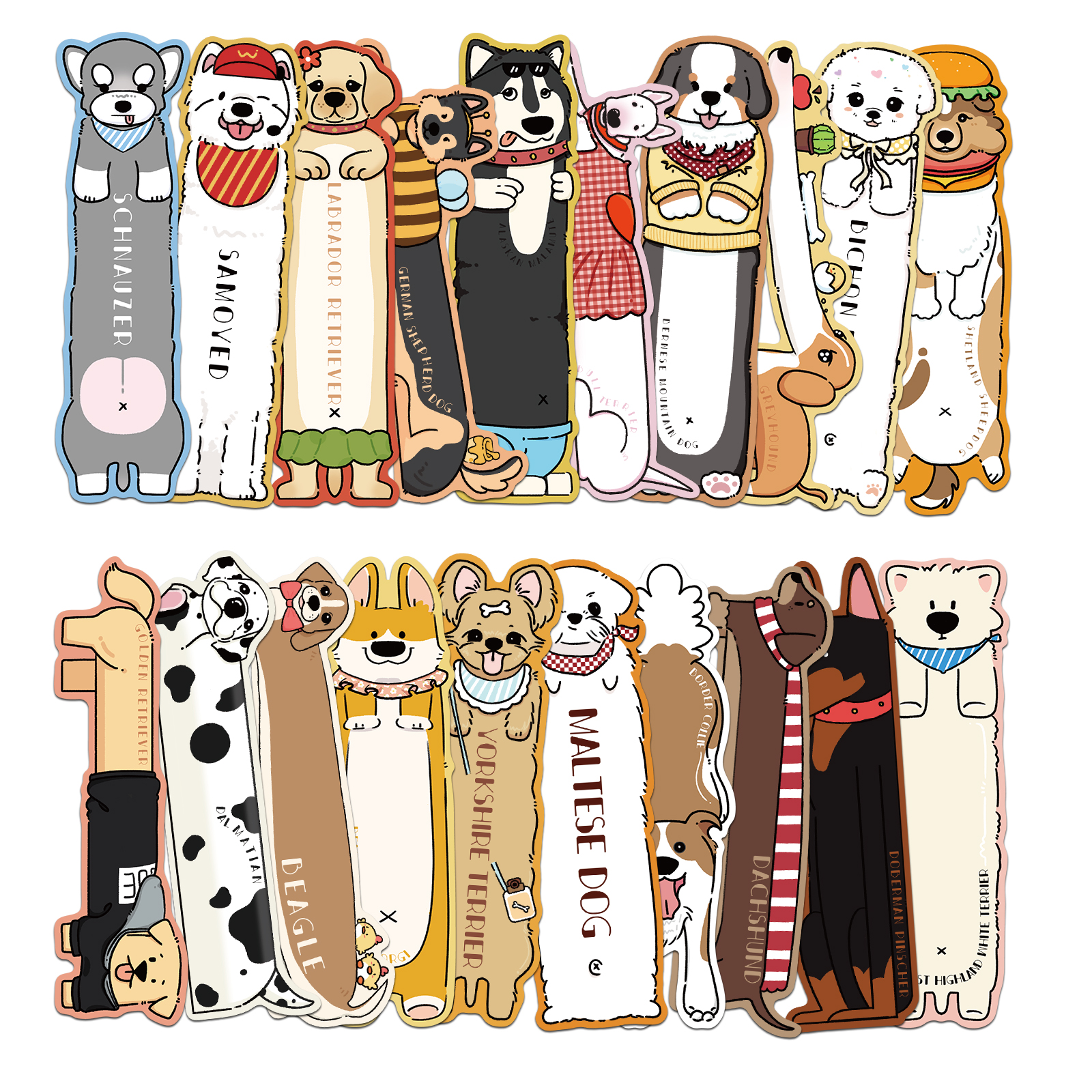 30PCS Reading Dog Theme Bookma - Board Game Book review and price