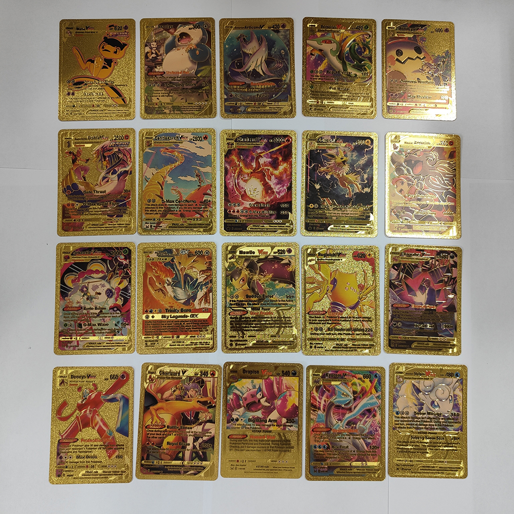 55PCS Pokemon Cards Vmax GX Go - Board Game English review and price