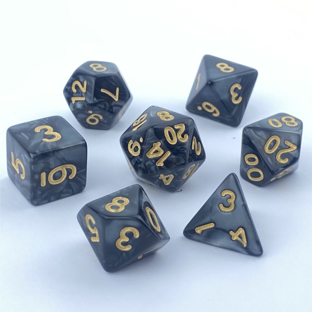 7pcs Dice Set Board Games Roll - Board Game Hegemony review and price