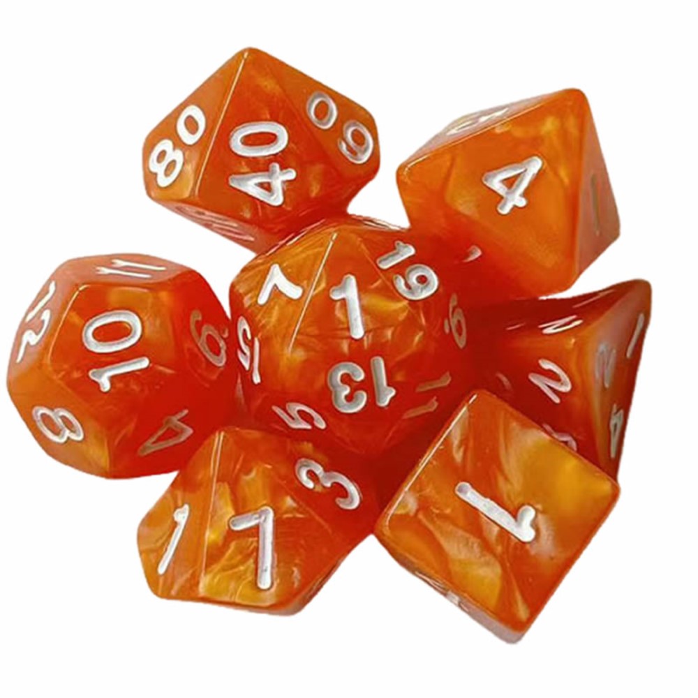 7pcs Dice Set Board Games Roll - Board Game Hegemony review and price