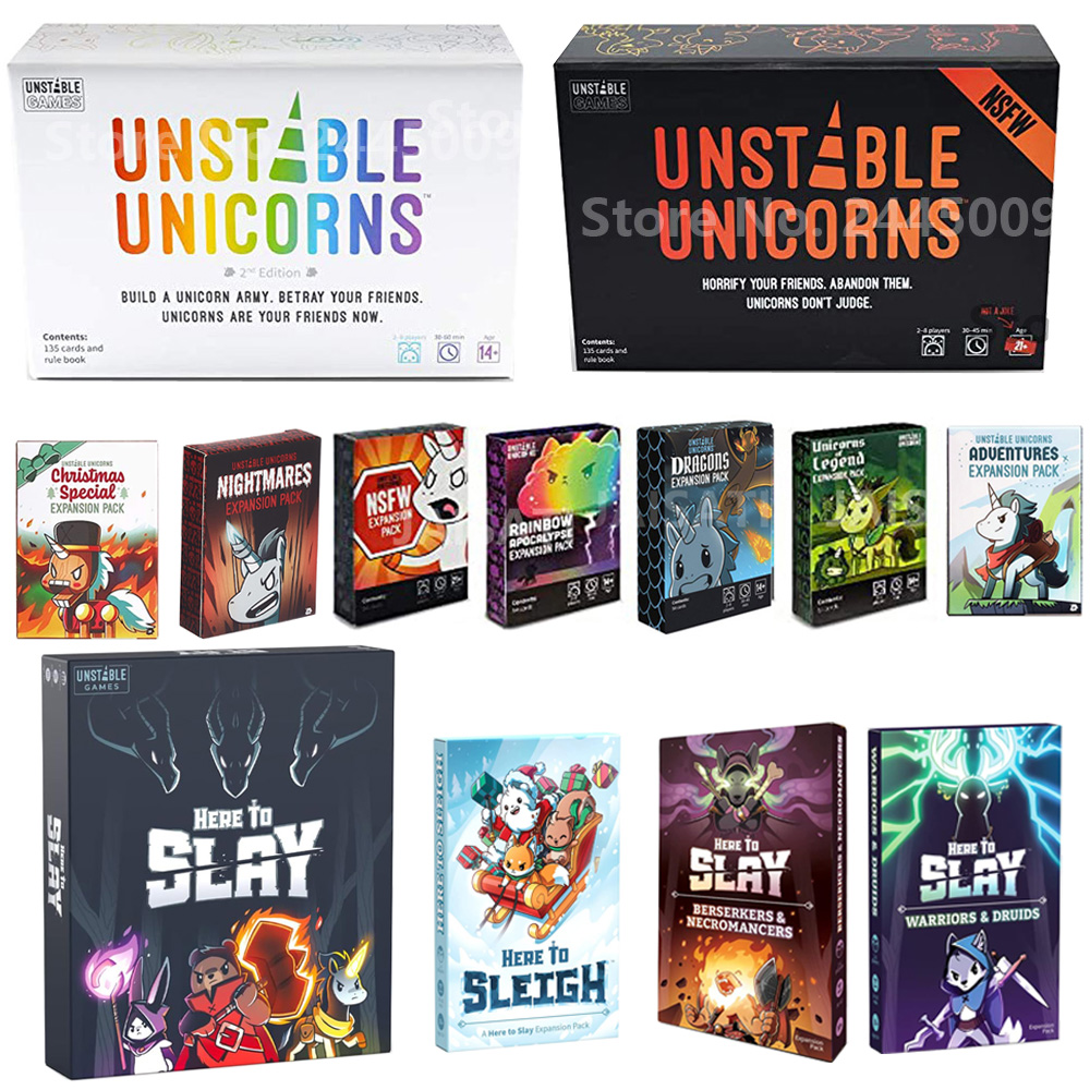 Unicorns card game Christmas S - Board Game Exploding Kittens review and price
