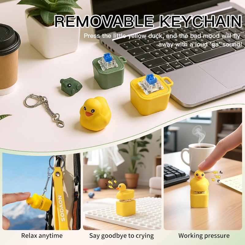 Duck Keyboard Keycaps Quacky D - Board Game Quacks review and price
