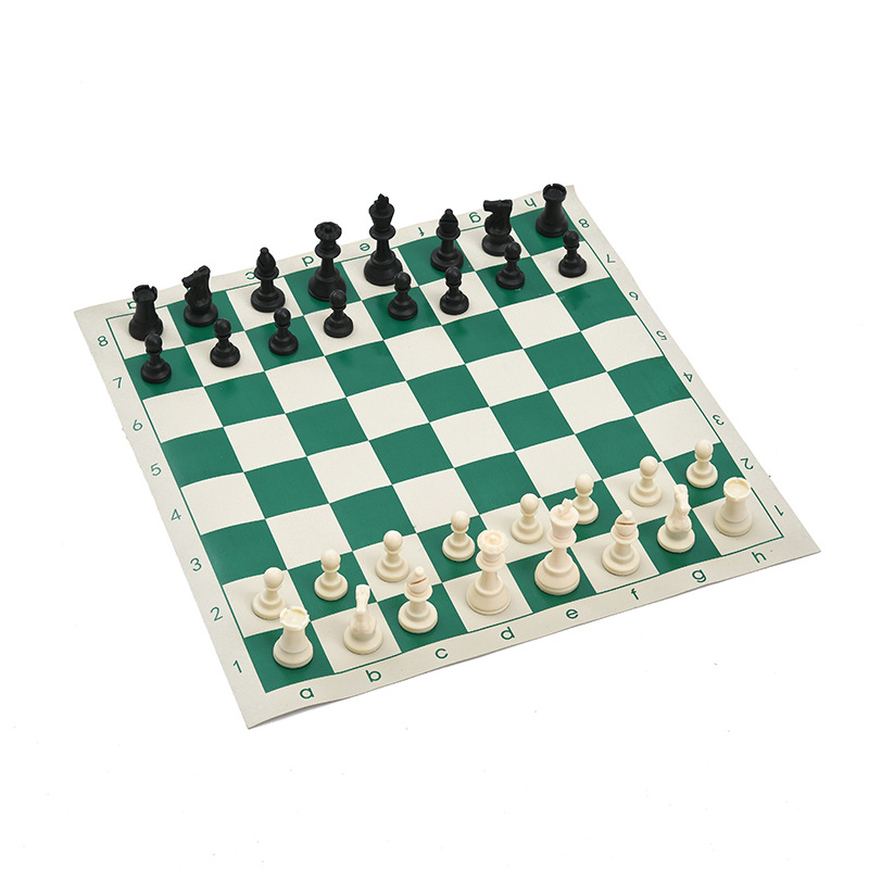 97mm Medieval Chess Set 35cm 4 - Board Game Quacks review and price