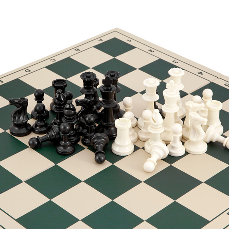 97mm Medieval Chess Set 35cm 4 - Board Game Quacks review and price