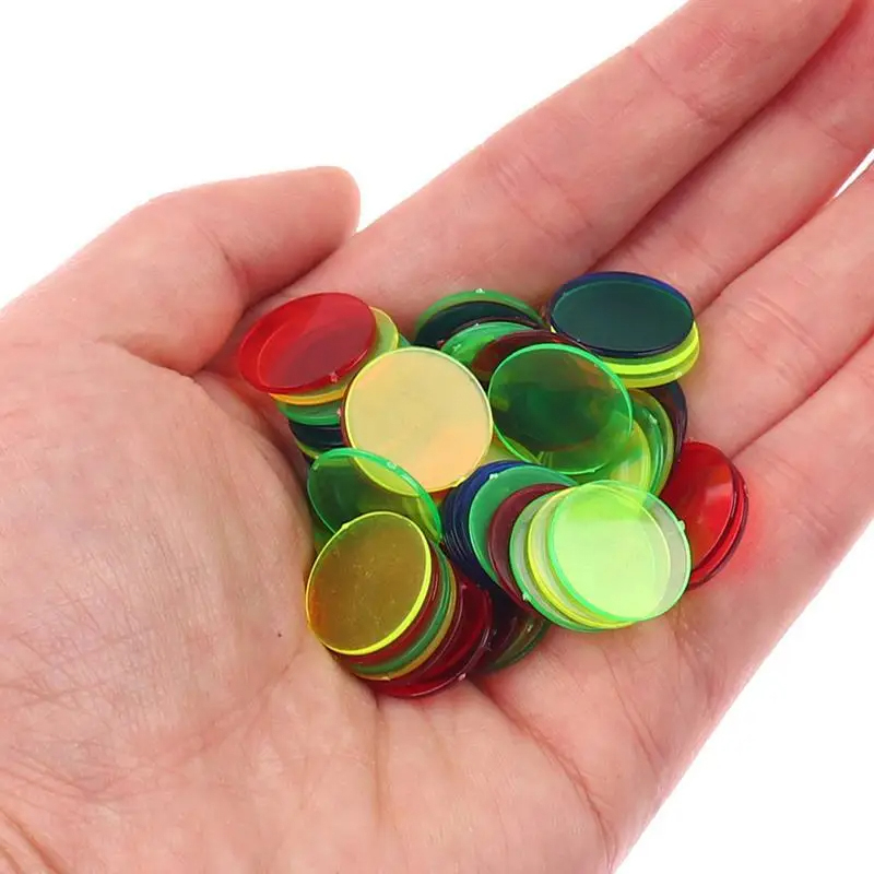 50/100/200pcs 19mm Chips Plast - Board Game Hegemony review and price