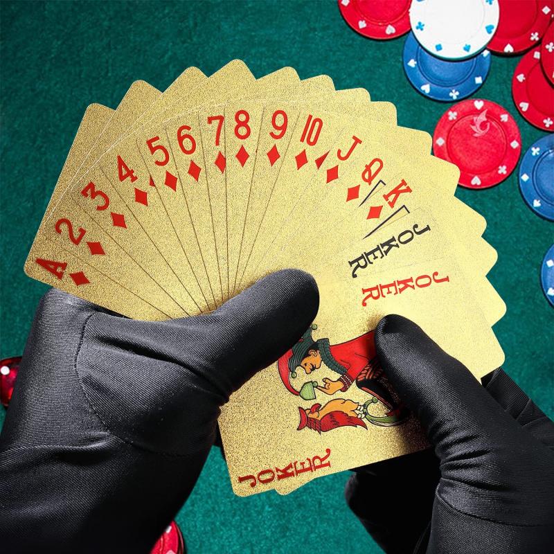 New 24K Gold Playing Cards Pla - Board Game Yearbook review and price