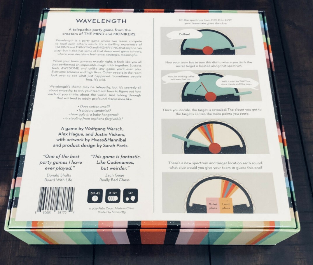 Wavelength Telepathic Party Ca - Board Game Azul review and price