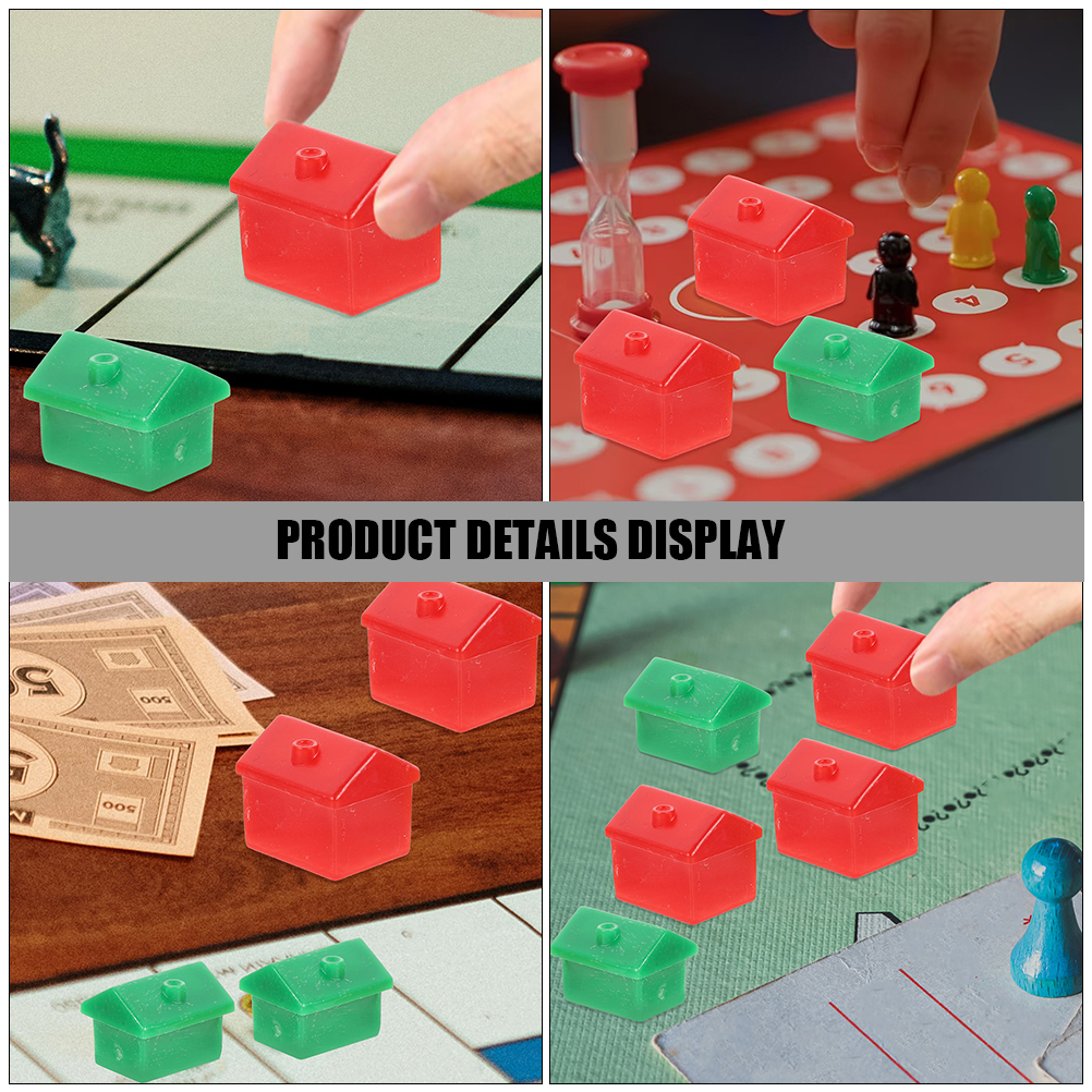 1 set Mini House Shaped Board  - Board Game Hegemony review and price