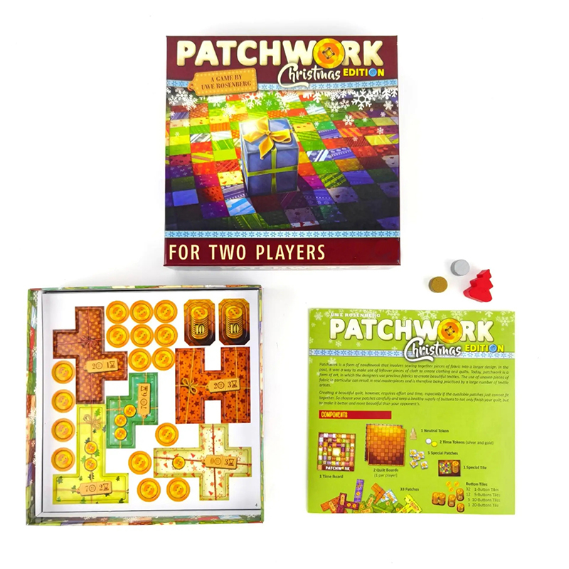 New Patchwork Christmas Board  - Board Game Azul review and price