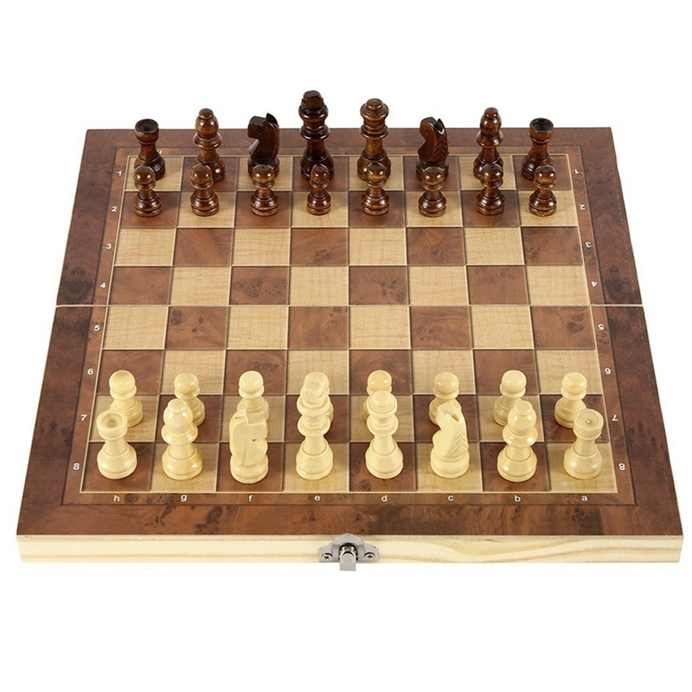 3 in 1 Chess Game Board Foldin - Board Game Quacks review and price