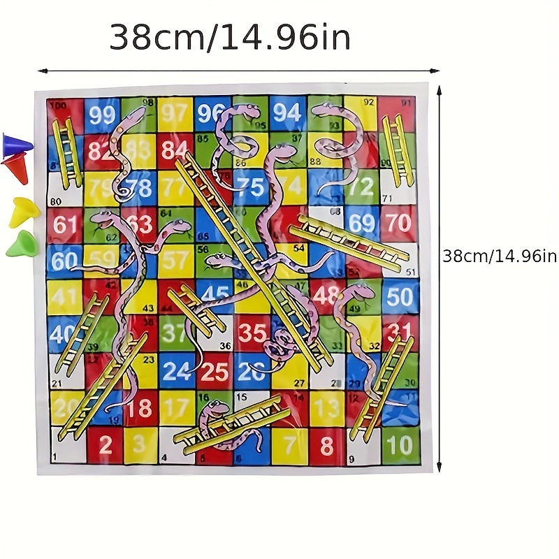Snake Ladder Flight Chess 38cm - Board Game Quacks review and price